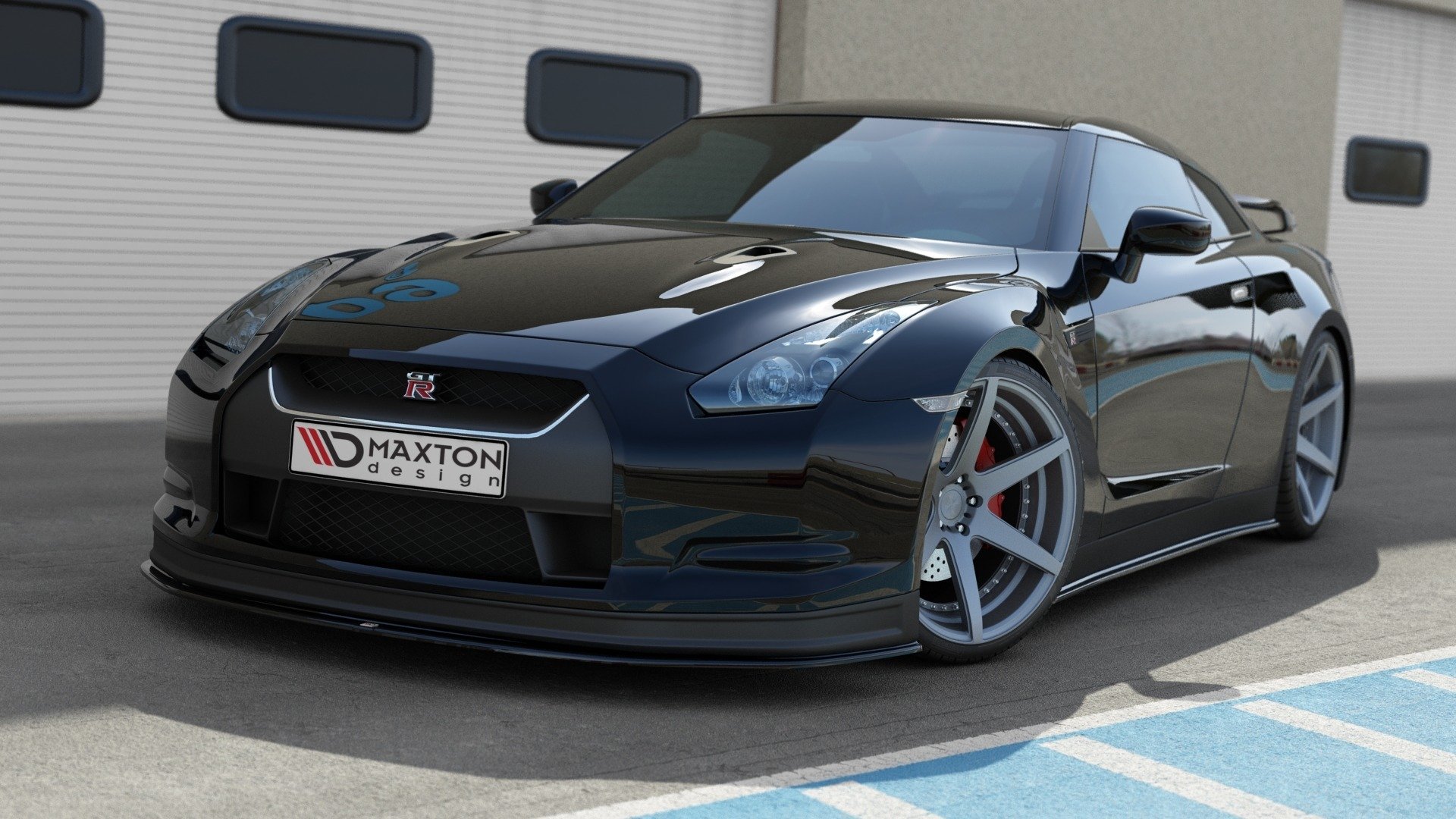 Frontleppe V.2 NISSAN GT-R COUPE (R35-SERIES)