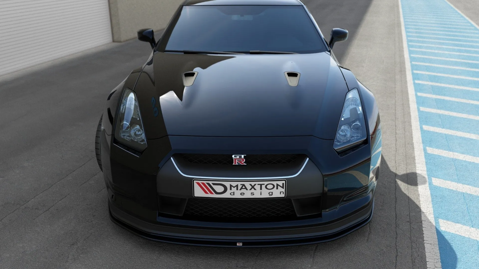 Frontleppe V.2 NISSAN GT-R COUPE (R35-SERIES) - Bilde 2