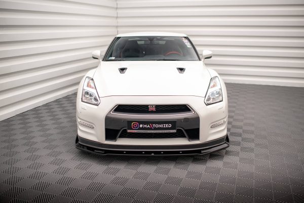 Frontleppe Med Flaps Nissan GTR R35 Facelift