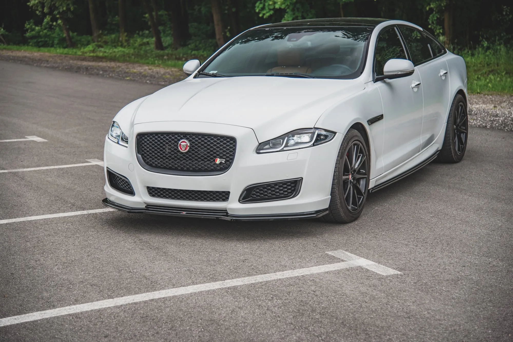 Frontleppe Jaguar XJ R-Sport X351 Facelift