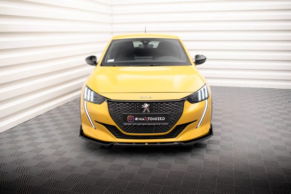 Frontleppe V.1 Med Flaps Peugeot 208 GT Mk2