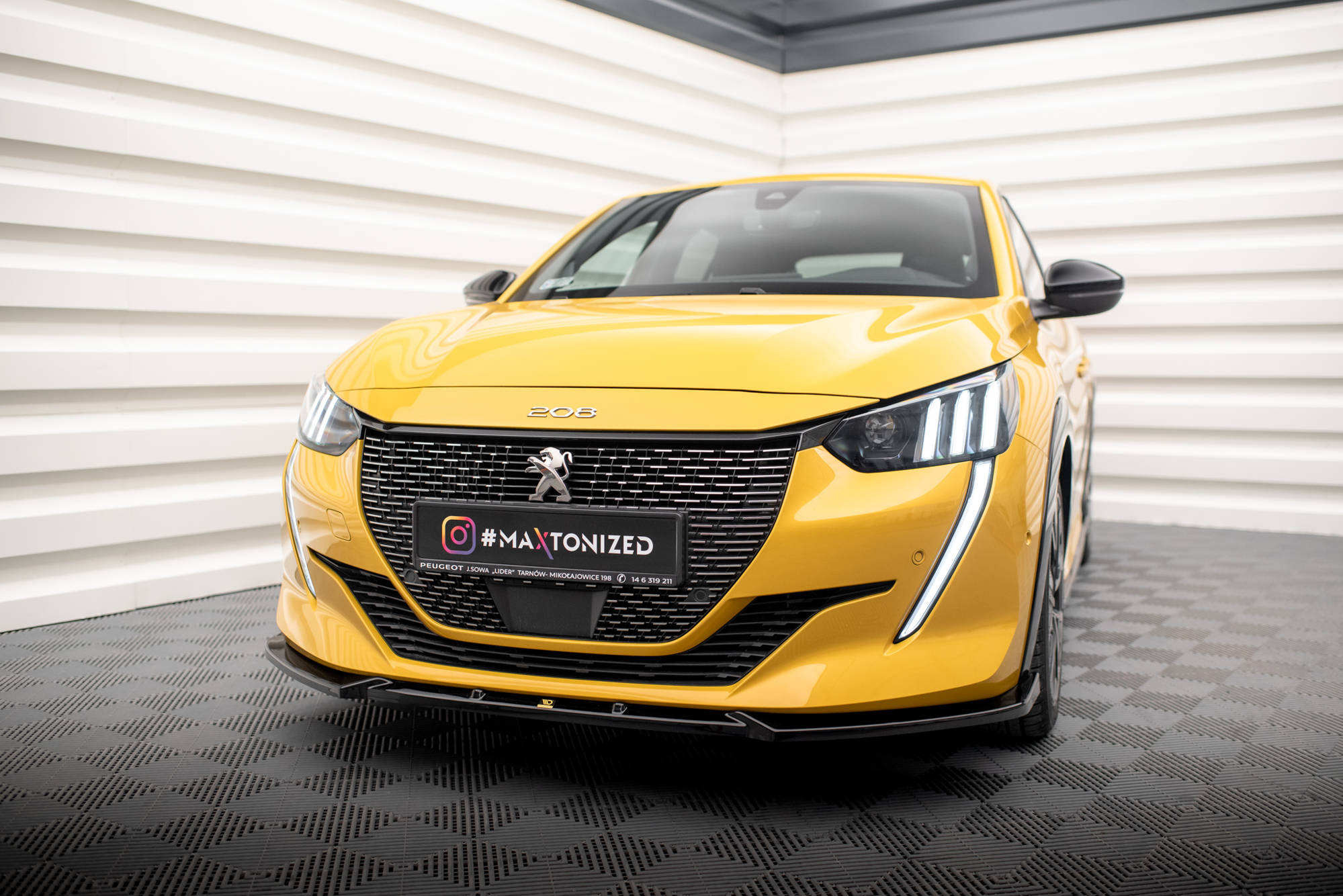 Frontleppe V.1 Peugeot 208 GT Mk2