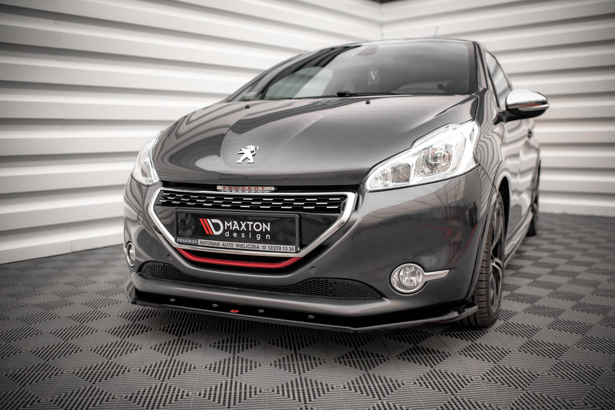 Frontleppe V.1 Peugeot 208 GTi Mk1