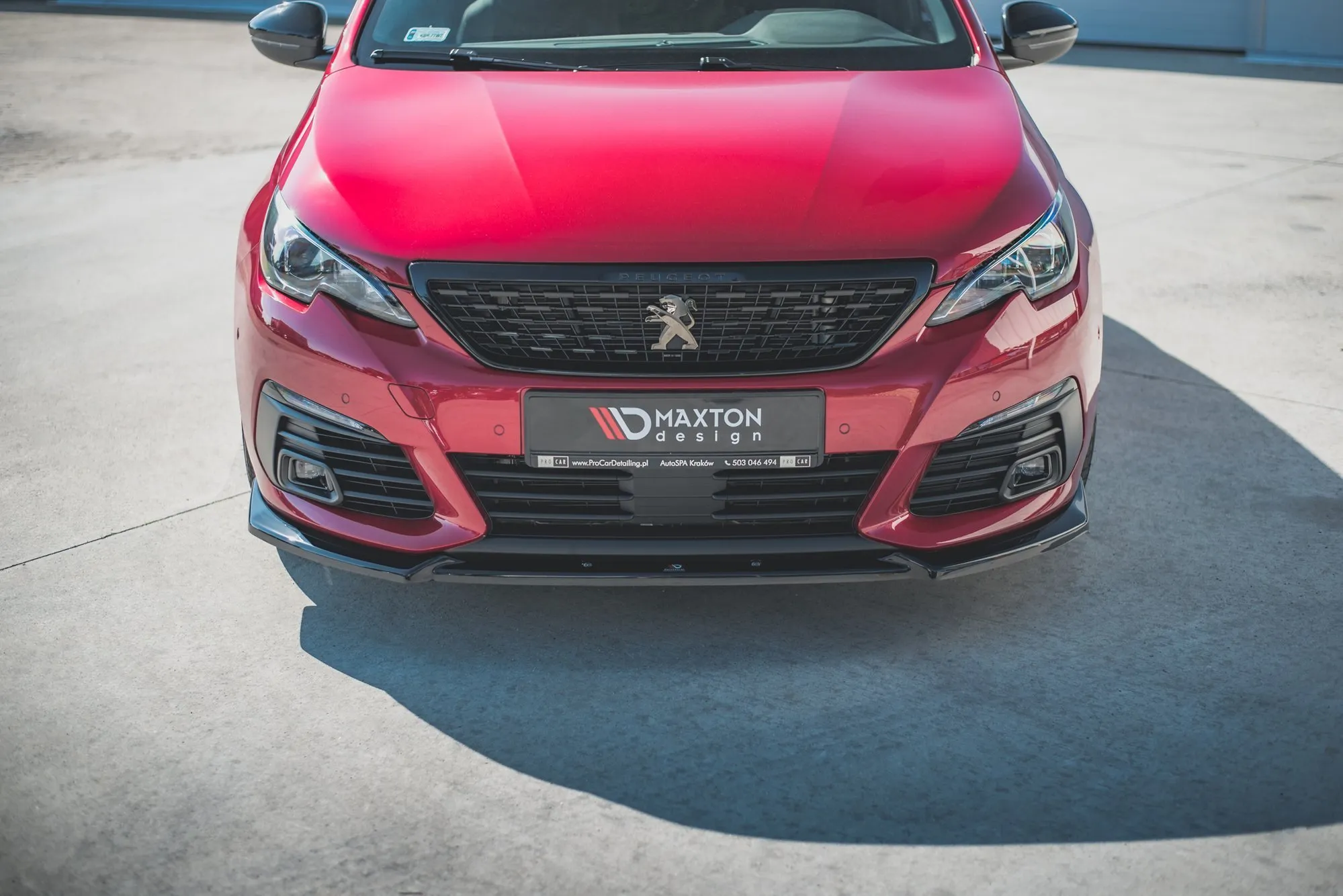 Frontleppe V.1 Peugeot 308 GT Mk2 Facelift - Bilde 2