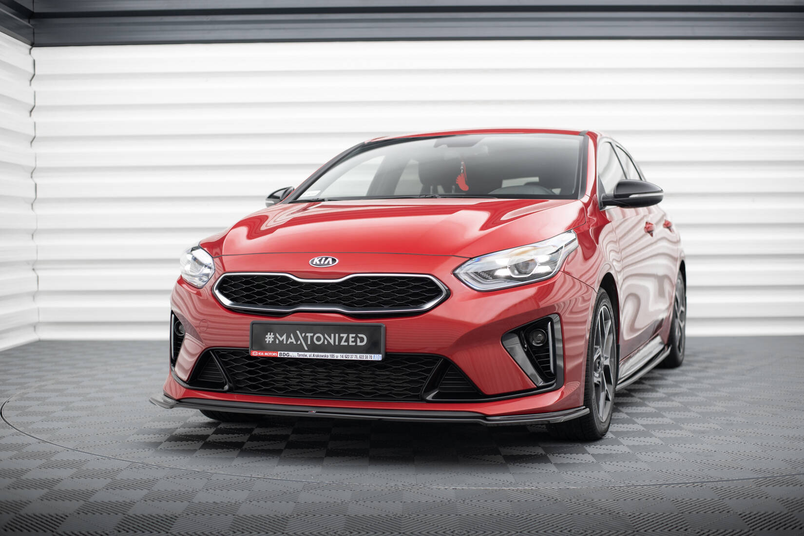 Frontleppe V.2 Kia Ceed GT / GT-Line Mk3 / Proceed Mk1