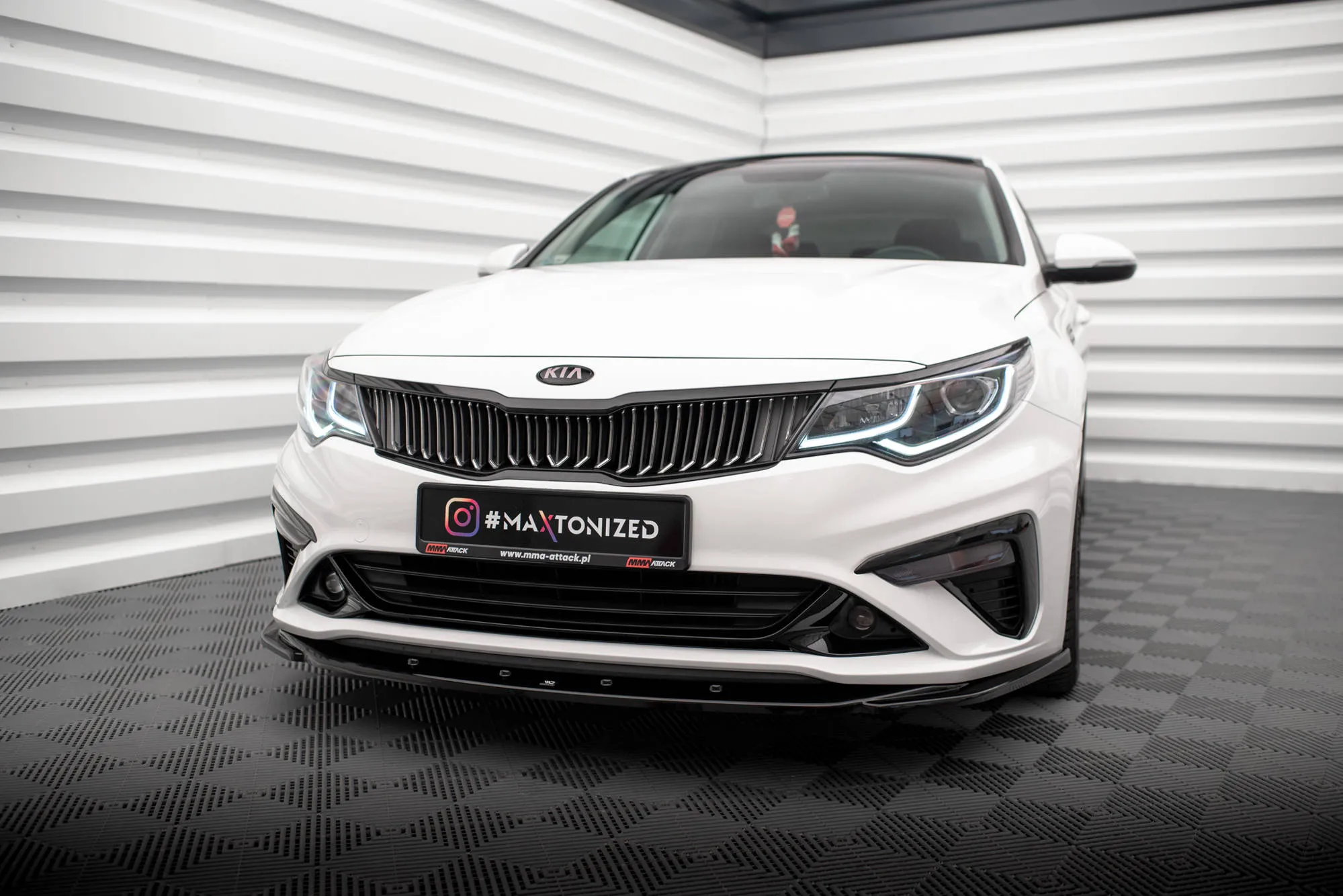Frontleppe V.2 Kia Optima Mk4 Facelift