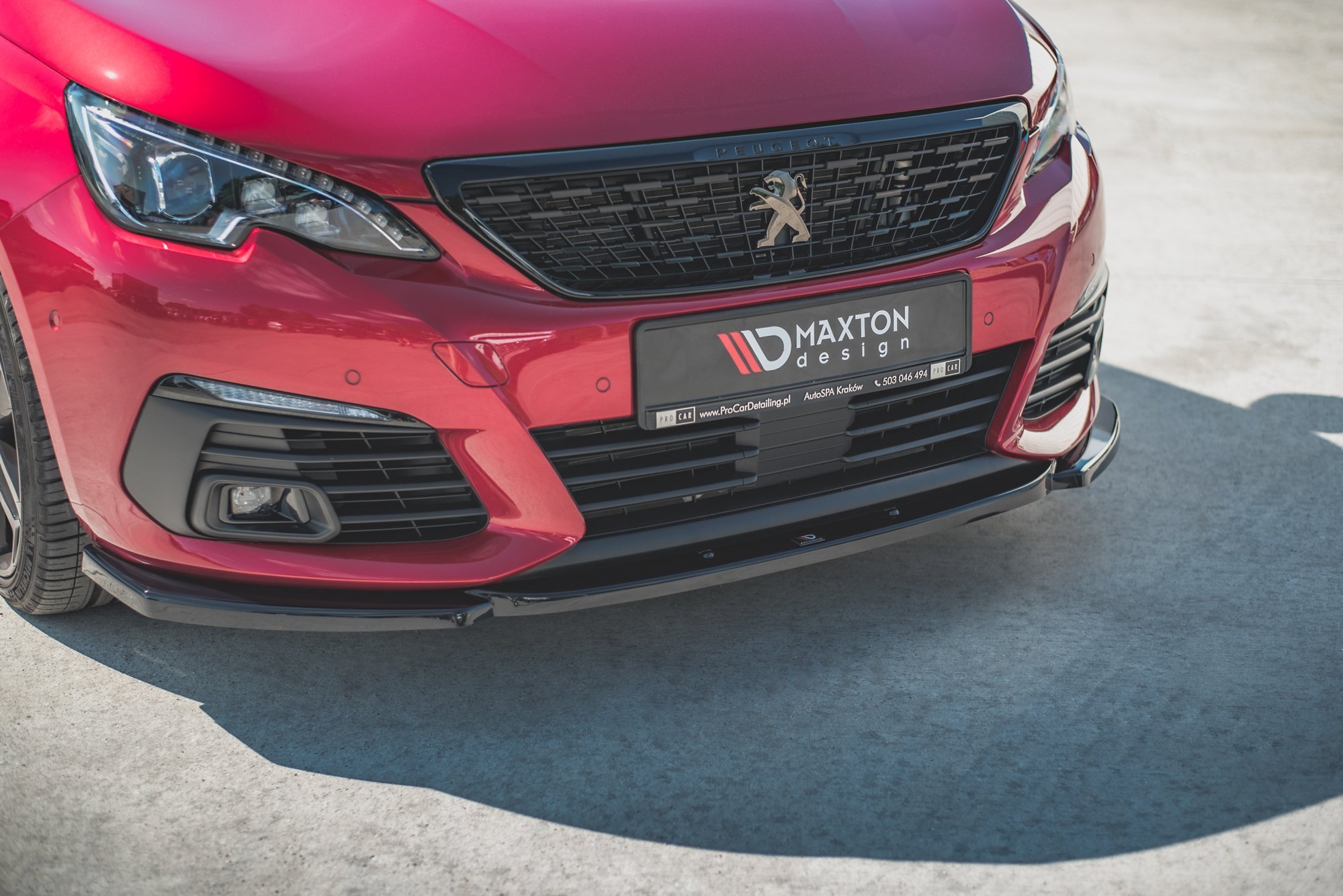 Frontleppe V.2 Peugeot 308 GT Mk2 Facelift