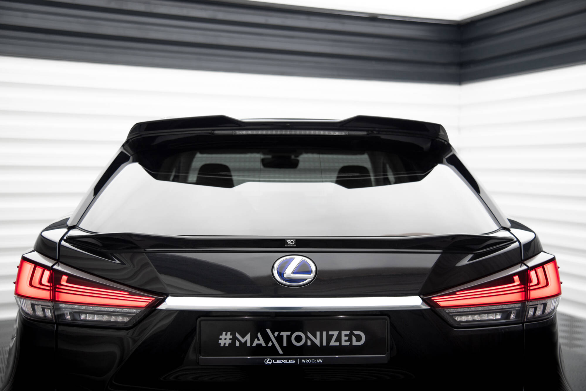 Nedre spoiler 3D Lexus RX Mk4 Facelift