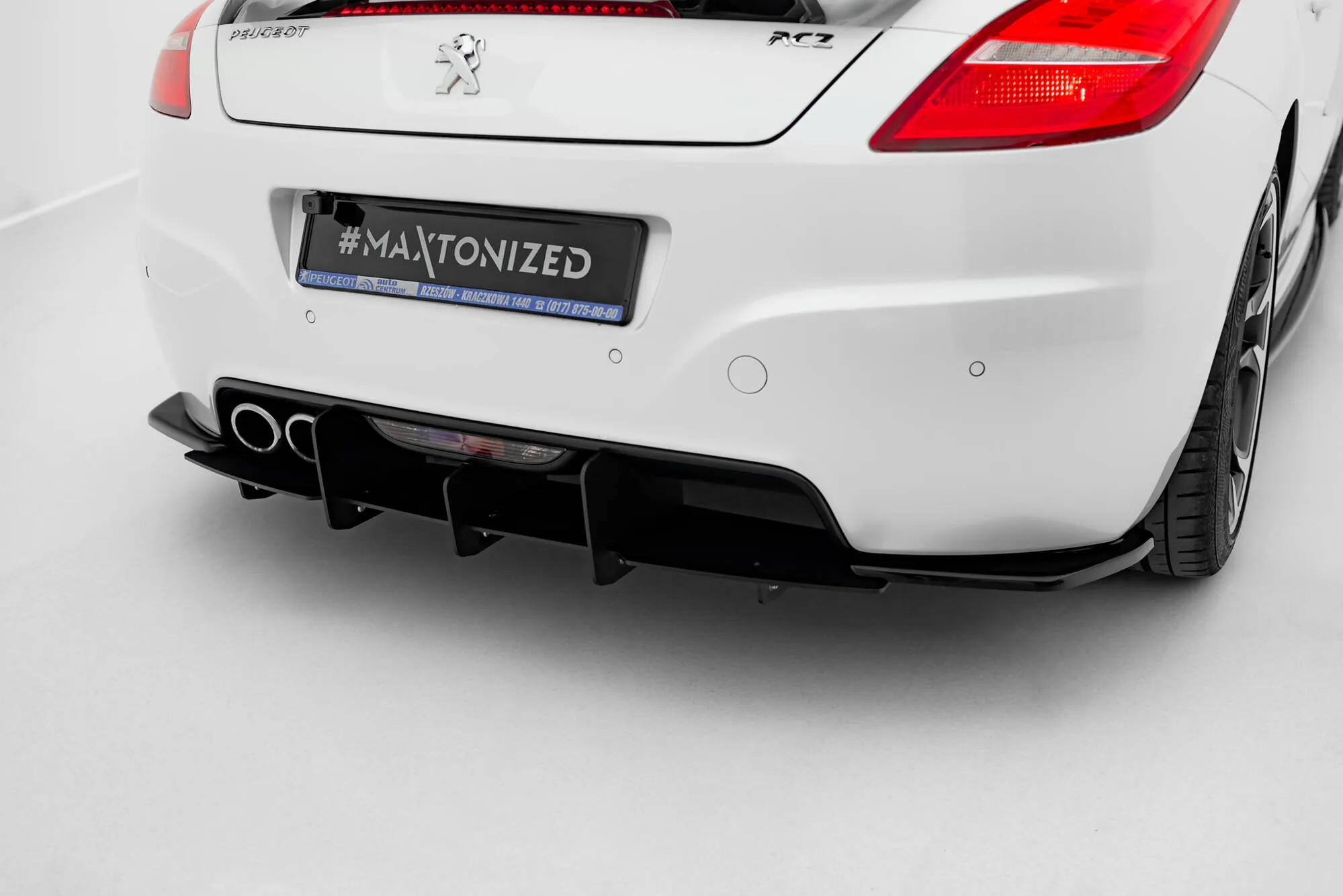Diffuser Peugeot RCZ Mk1 / Mk1 Facelift