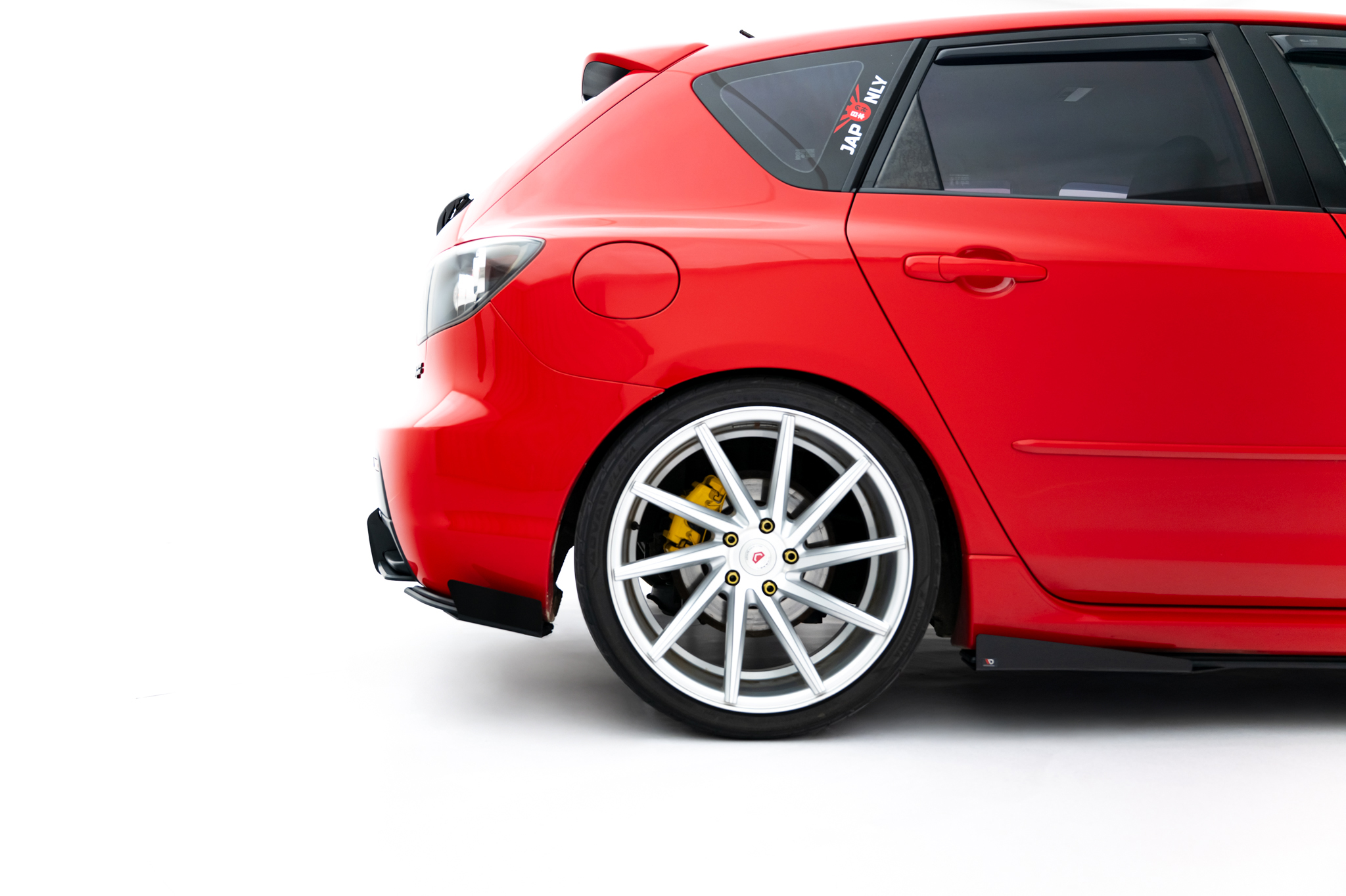 Bakre Flaps Mazda 3 MPS Mk1 Wersja EU