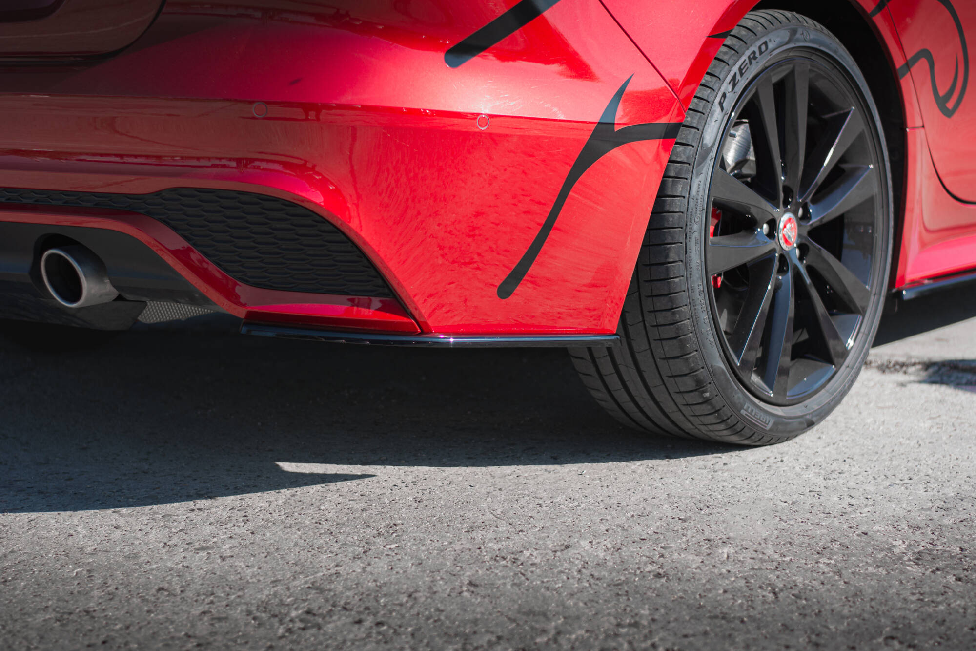 Bakre Flaps Jaguar XE R-Dynamic X760 Facelift