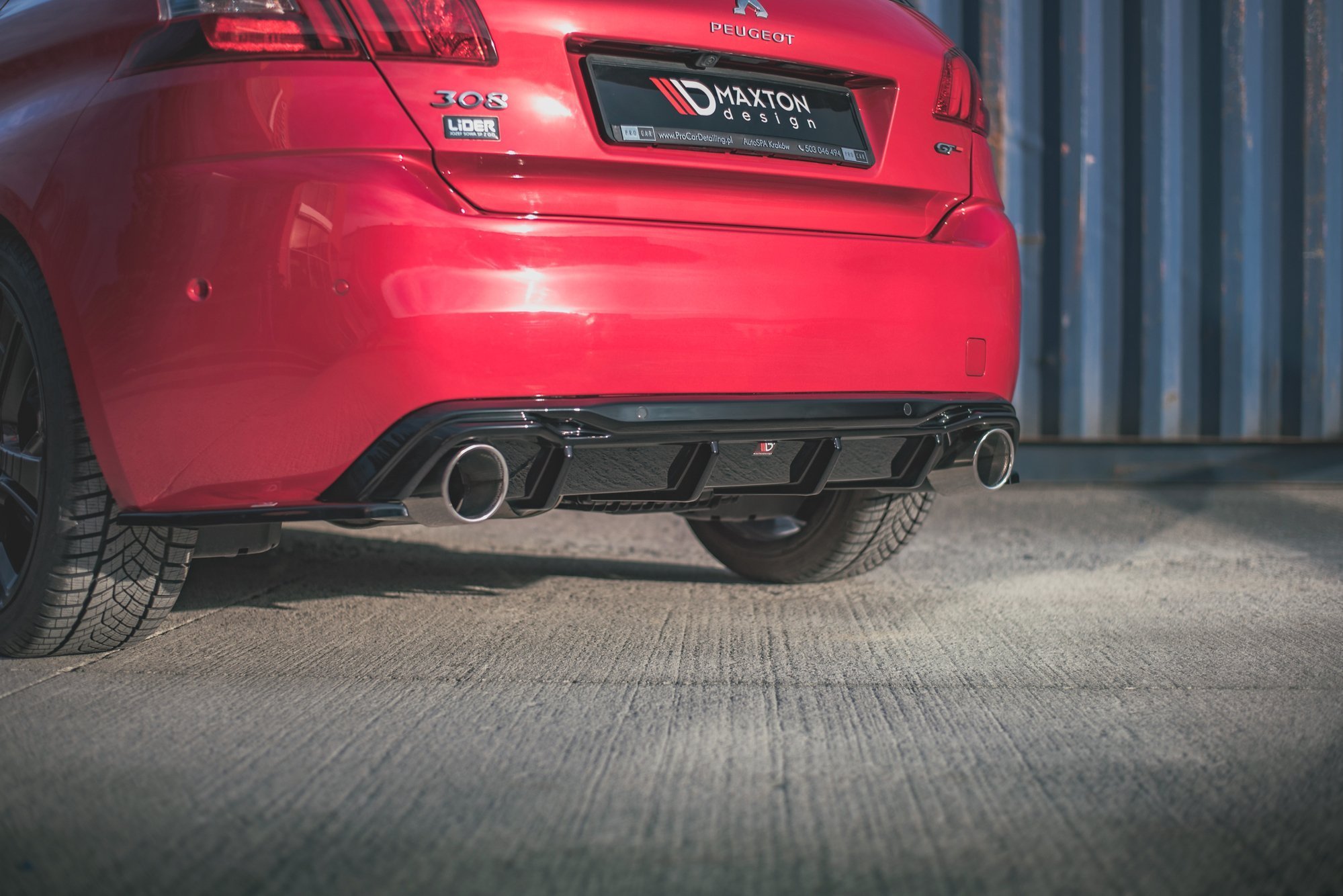Bakre Flaps Peugeot 308 GT Mk2 Facelift