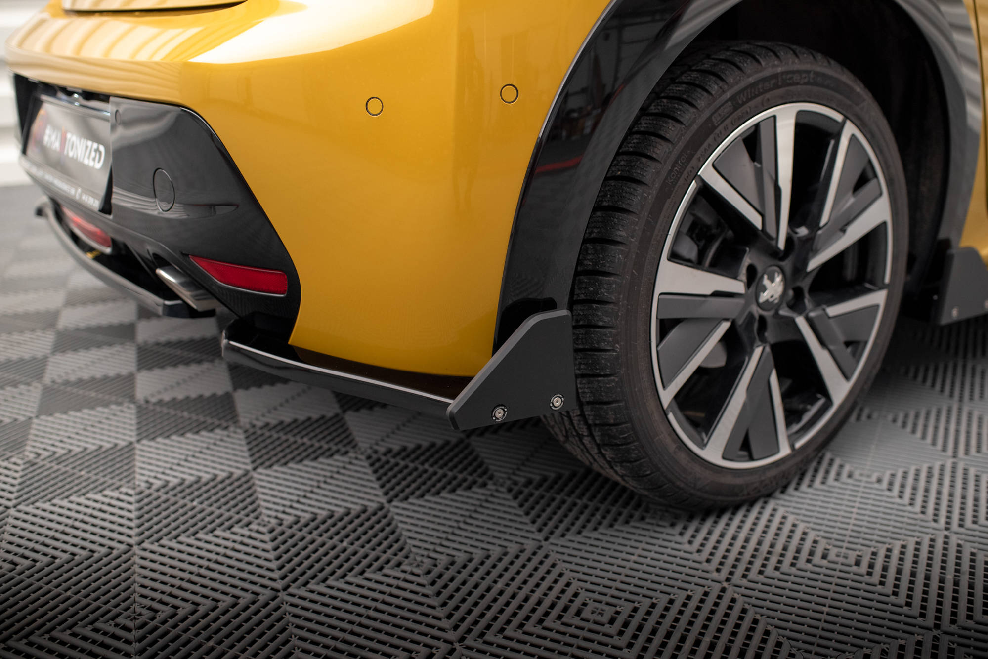 Bakre Flaps V.1 Med Flaps Peugeot 208 GT Mk2