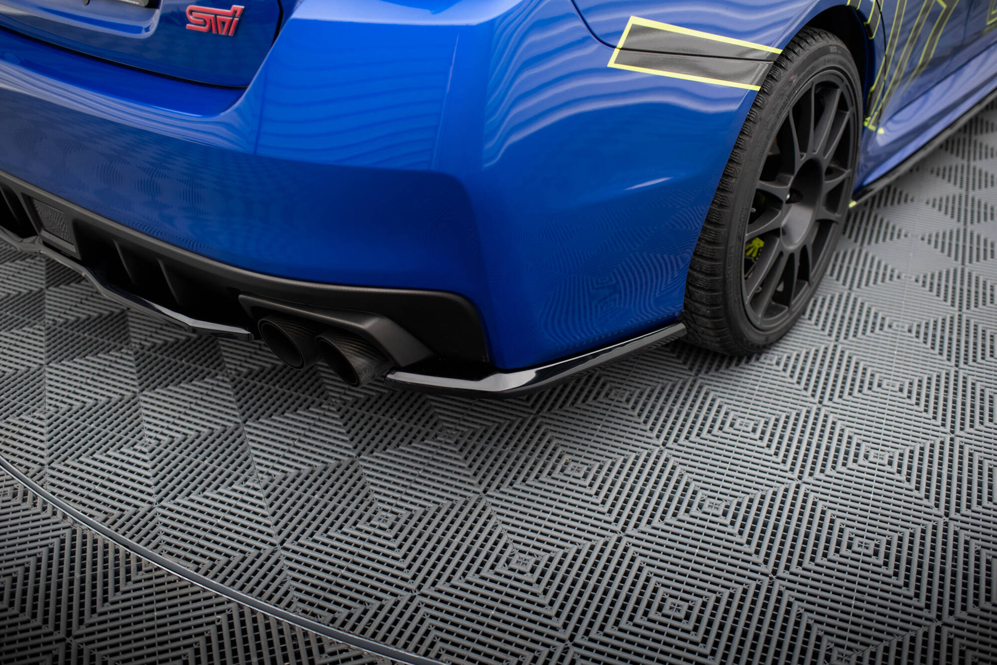 Bakre Flaps V.2 Subaru WRX STI Mk1