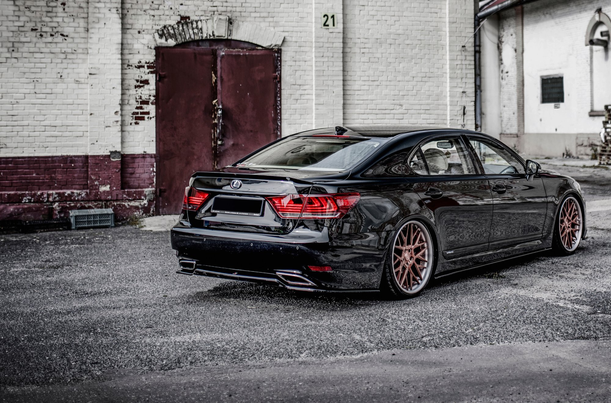 Diffuser Lexus LS Mk4 Facelift