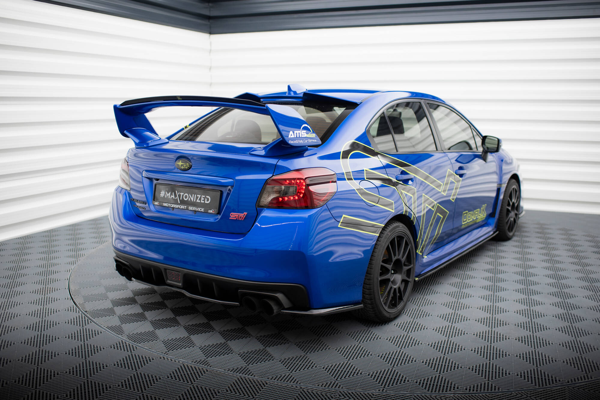Diffuser V.2 Subaru WRX STI Mk1