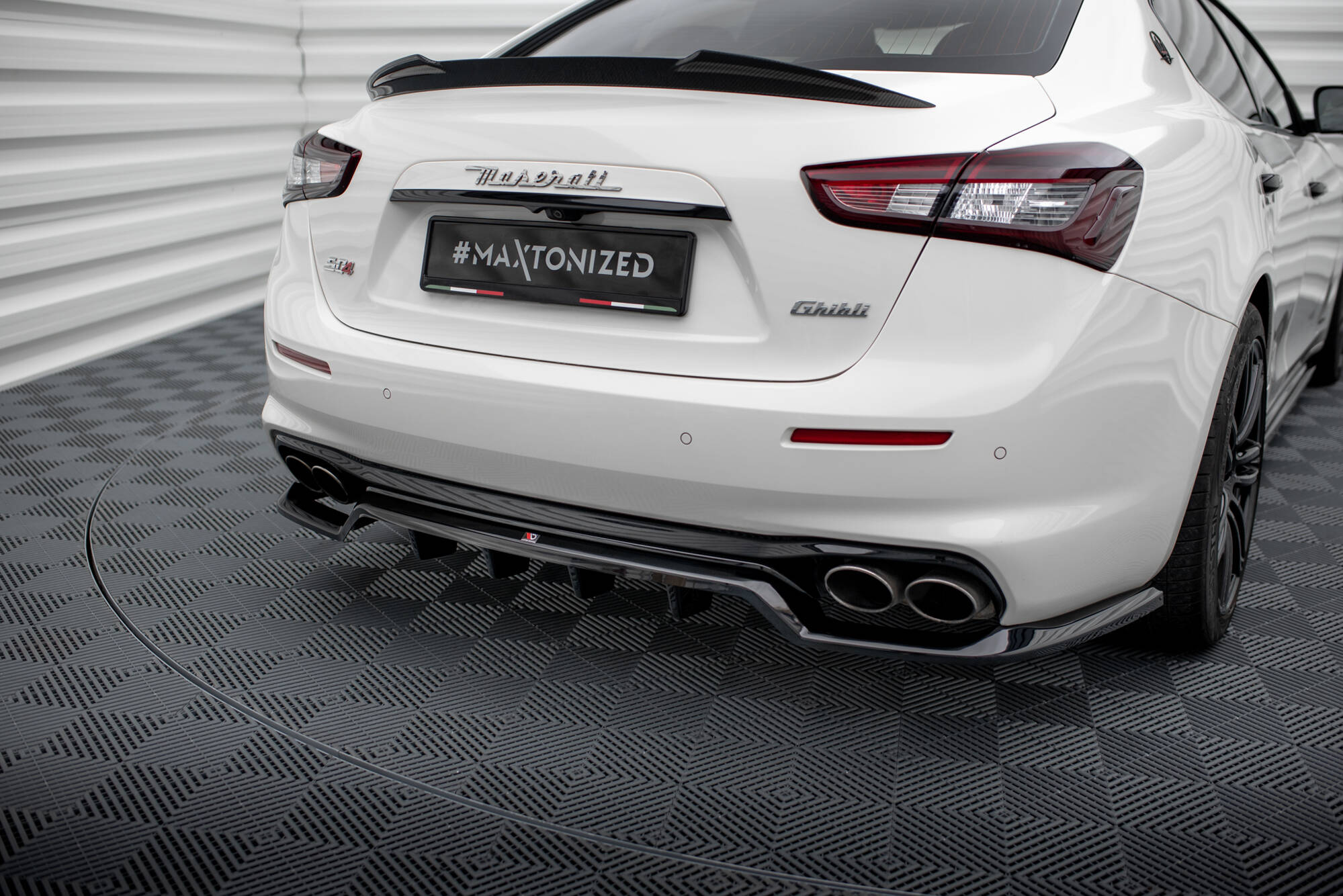 Diffuser Maserati Ghibli Mk3 Facelift