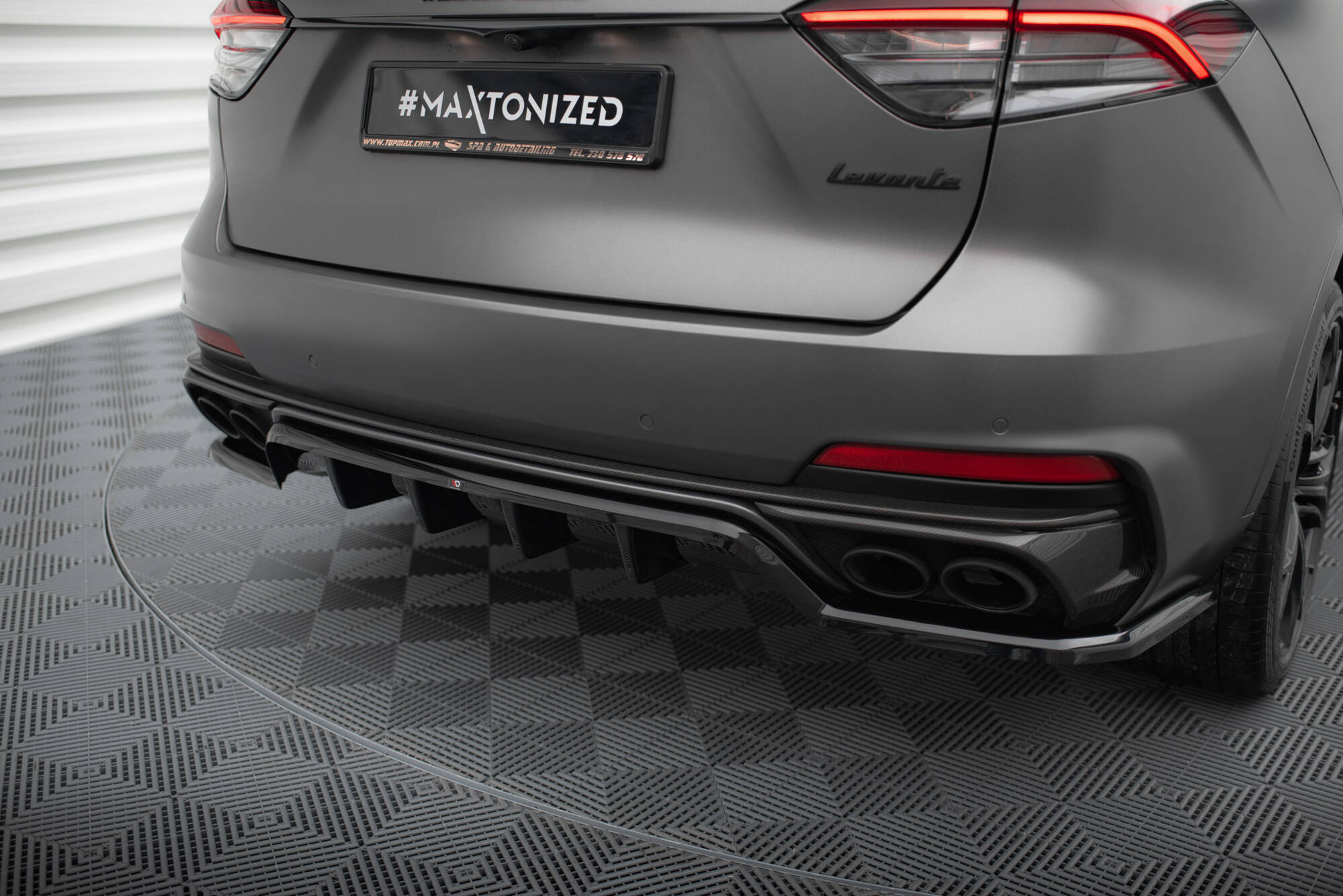Diffuser Maserati Levante Trofeo Mk1