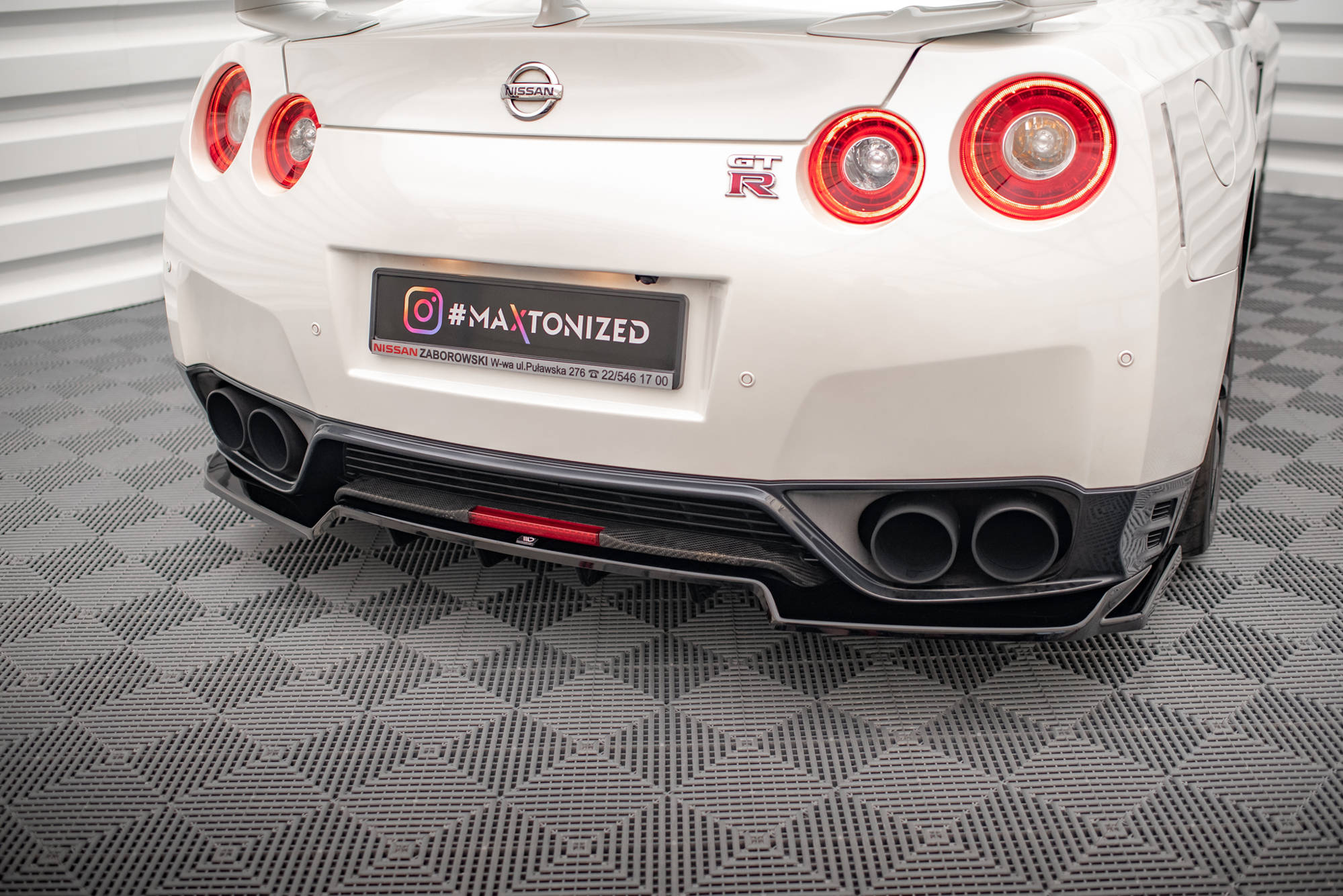 Diffuser Nissan GTR R35 Facelift