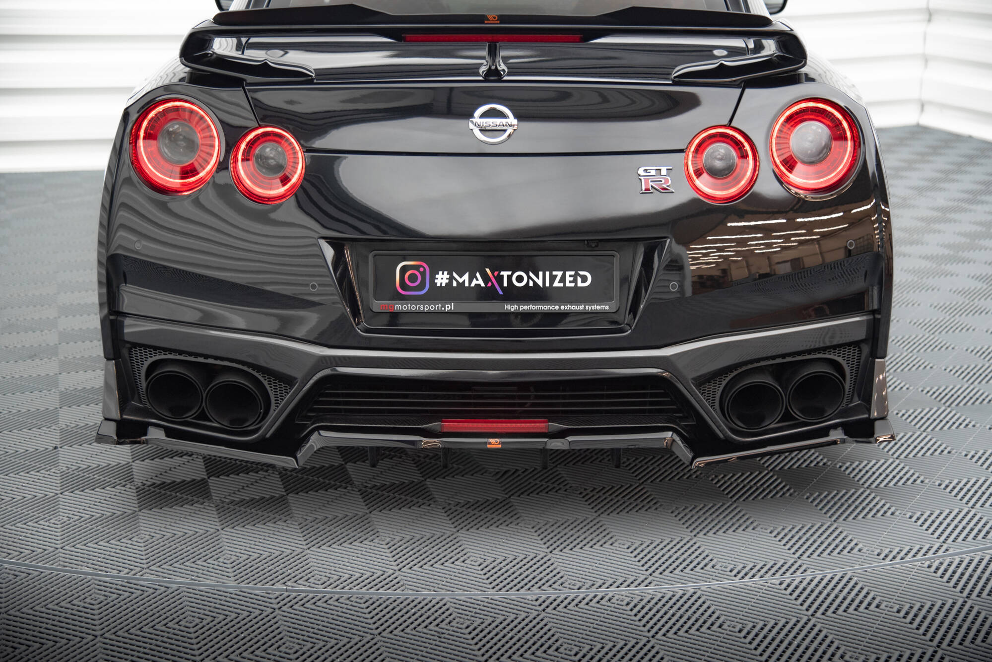 Diffuser Nissan GTR R35 Facelift