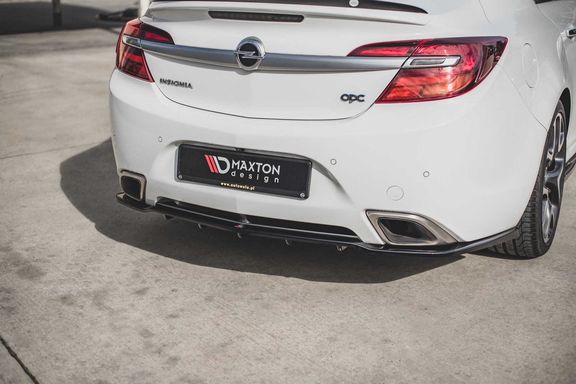 Diffuser Opel Insignia Mk. 1 OPC Facelift