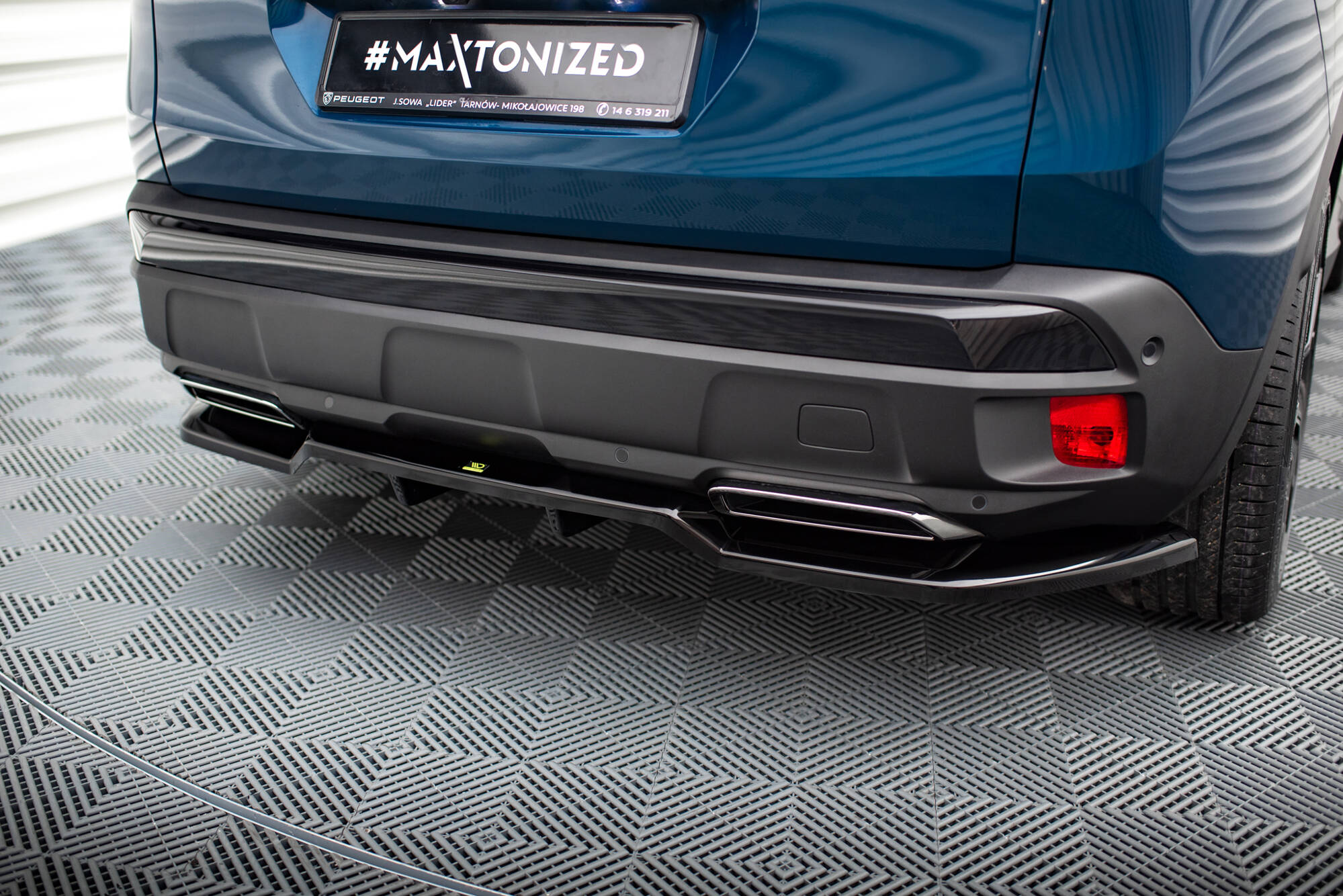 Diffuser Peugeot 3008 GT-Line Mk2 Facelift