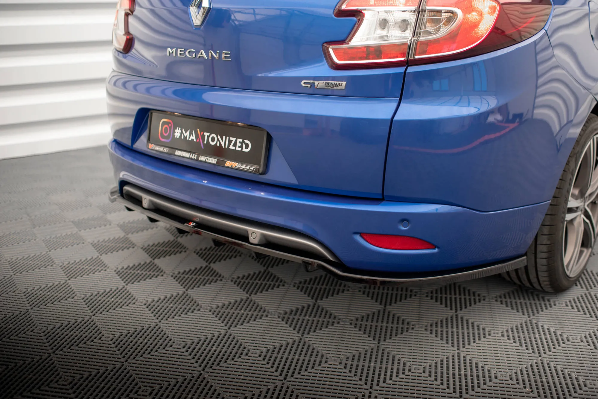 Diffuser Renault Megane GT Line Grandtour Mk3 Facelift - Bilde 3