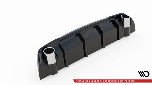 Baksplitter Med Eksosgrill Wydechu Peugeot 308 GT Mk2 Facelift