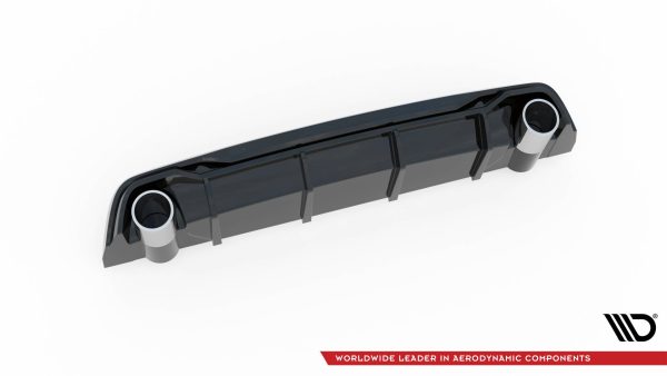Baksplitter Med Eksosgrill Wydechu Peugeot 308 GT Mk2 Facelift