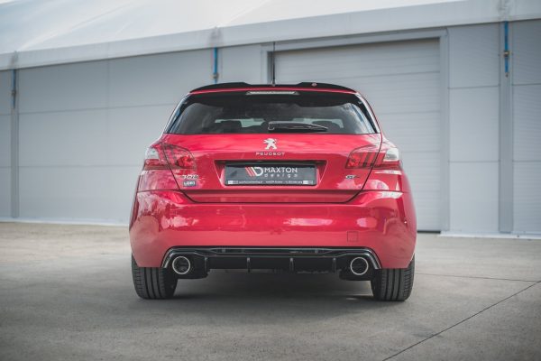Baksplitter Med Eksosgrill Wydechu Peugeot 308 GT Mk2 Facelift