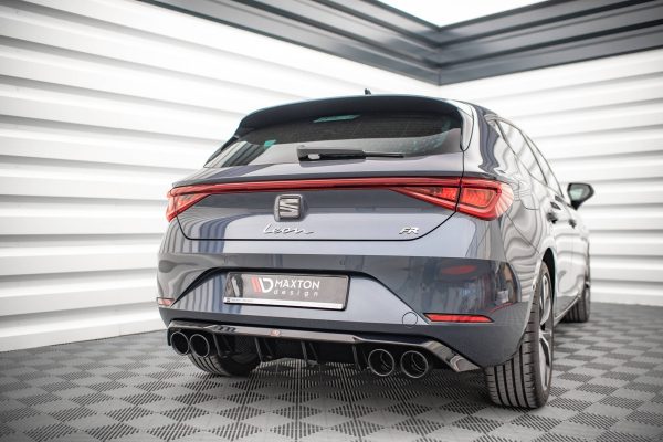 Baksplitter Med Eksosgrill Wydechu Seat Leon FR Hatchback Mk4