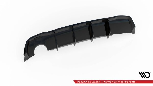 Diffuser Opel Astra GTC OPC-Line J (Wersja z pojedyńczym wydechem z jednej strony)
