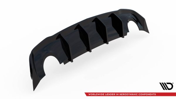 Diffuser Opel Astra GTC OPC-Line J (Wersja z pojedyńczymi wydechami z dwóch stron)