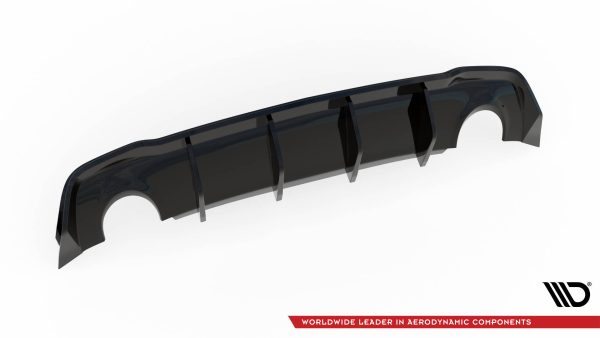 Diffuser Opel Astra GTC OPC-Line J (Wersja z pojedyńczymi wydechami z dwóch stron)