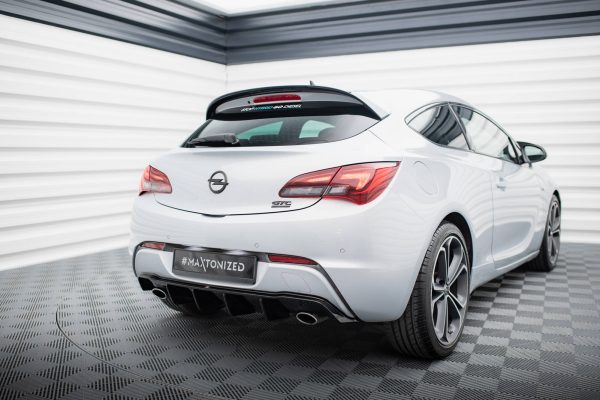Diffuser Opel Astra GTC OPC-Line J (Wersja z pojedyńczymi wydechami z dwóch stron)