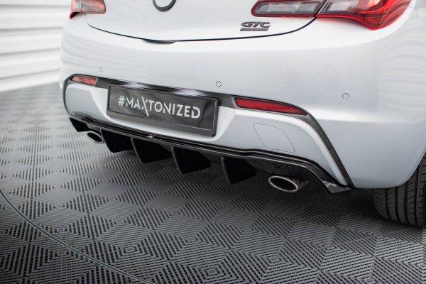 Diffuser Opel Astra GTC OPC-Line J (Wersja z pojedyńczymi wydechami z dwóch stron)