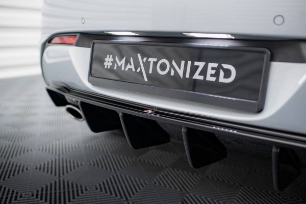 Diffuser Opel Astra GTC OPC-Line J (Wersja z pojedyńczymi wydechami z dwóch stron)