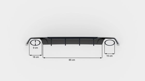 Diffuser V.2 Seat Leon Cupra ST Mk3 FL