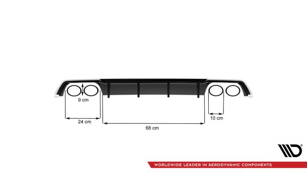 Diffuser V.3 Seat Leon Cupra ST Mk3 FL