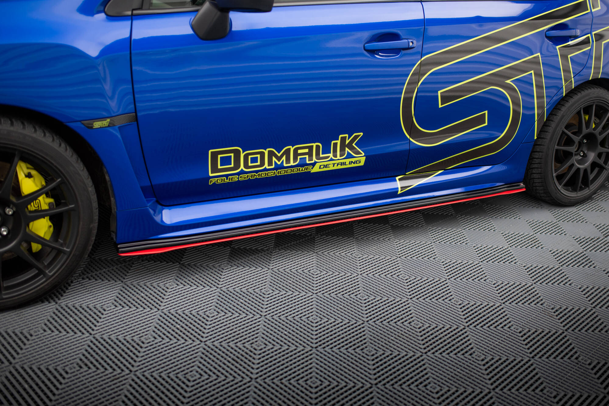 Sideskjørt V.2 SUBARU WRX STI