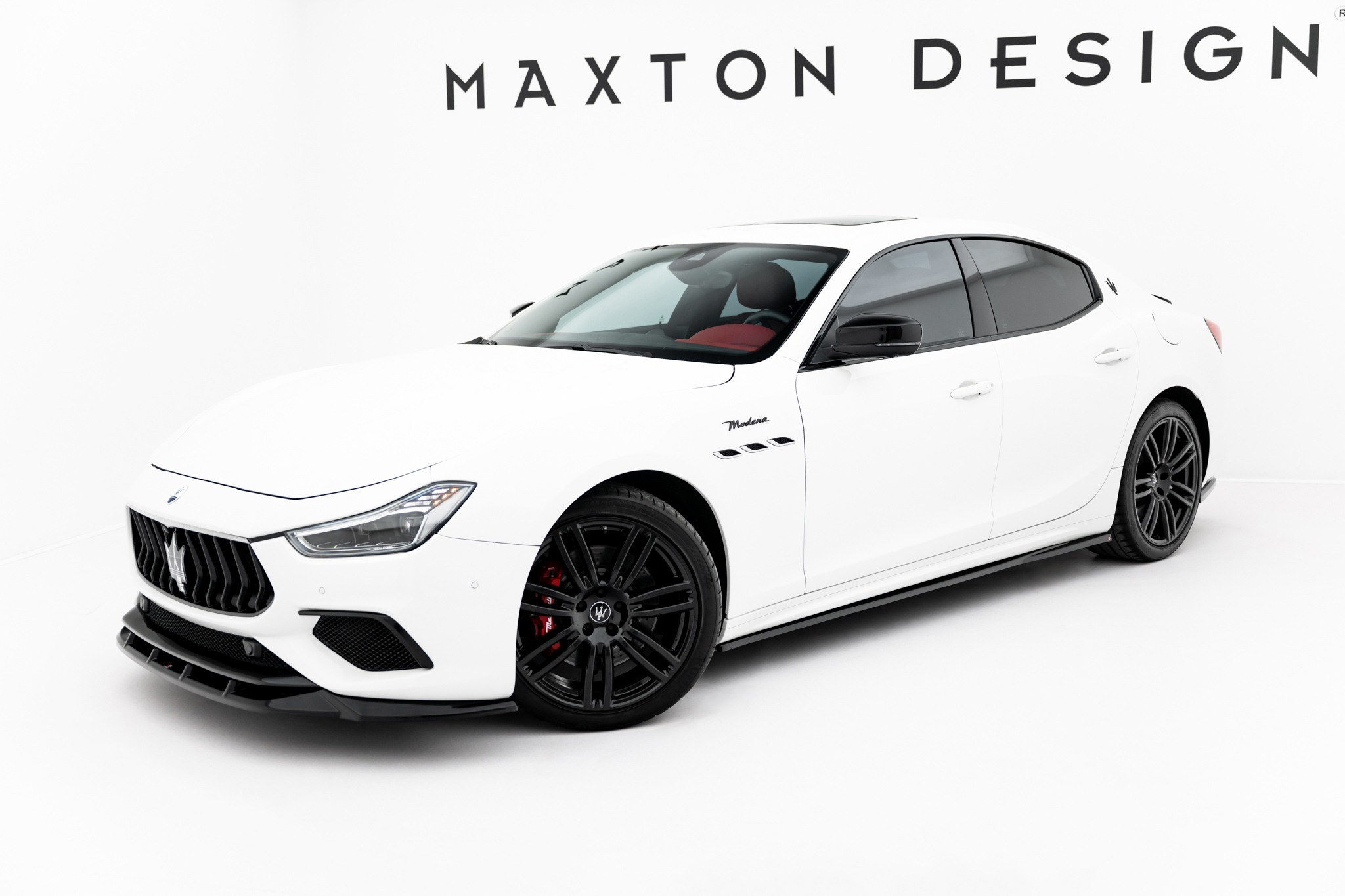 Splittersett Maserati Ghibli Modena Mk3 Facelift