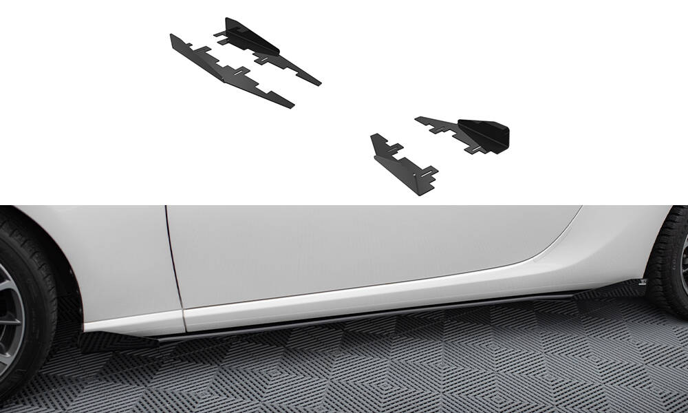 Sideskjørt Flaps Subaru BRZ Mk1 / Mk1 Facelift