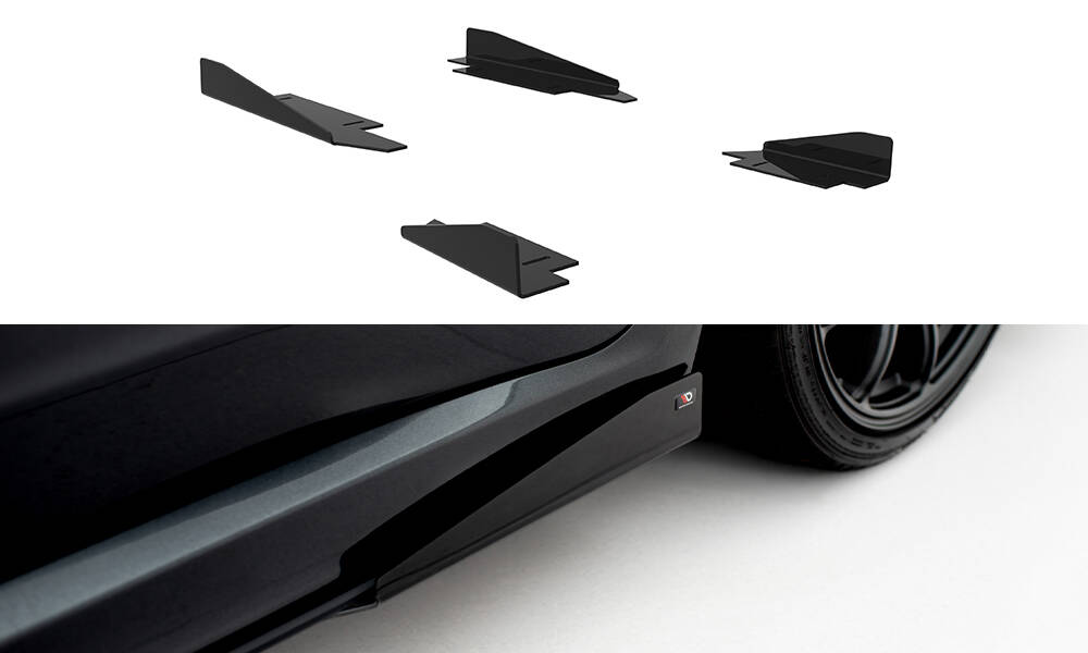 Sideskjørt Flaps Subaru Impreza WRX STI Mk3 Facelift