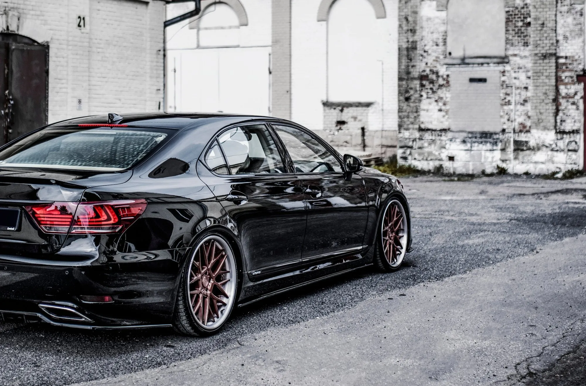 Sideskjørt Lexus LS Long Mk4 Facelift - Bilde 2