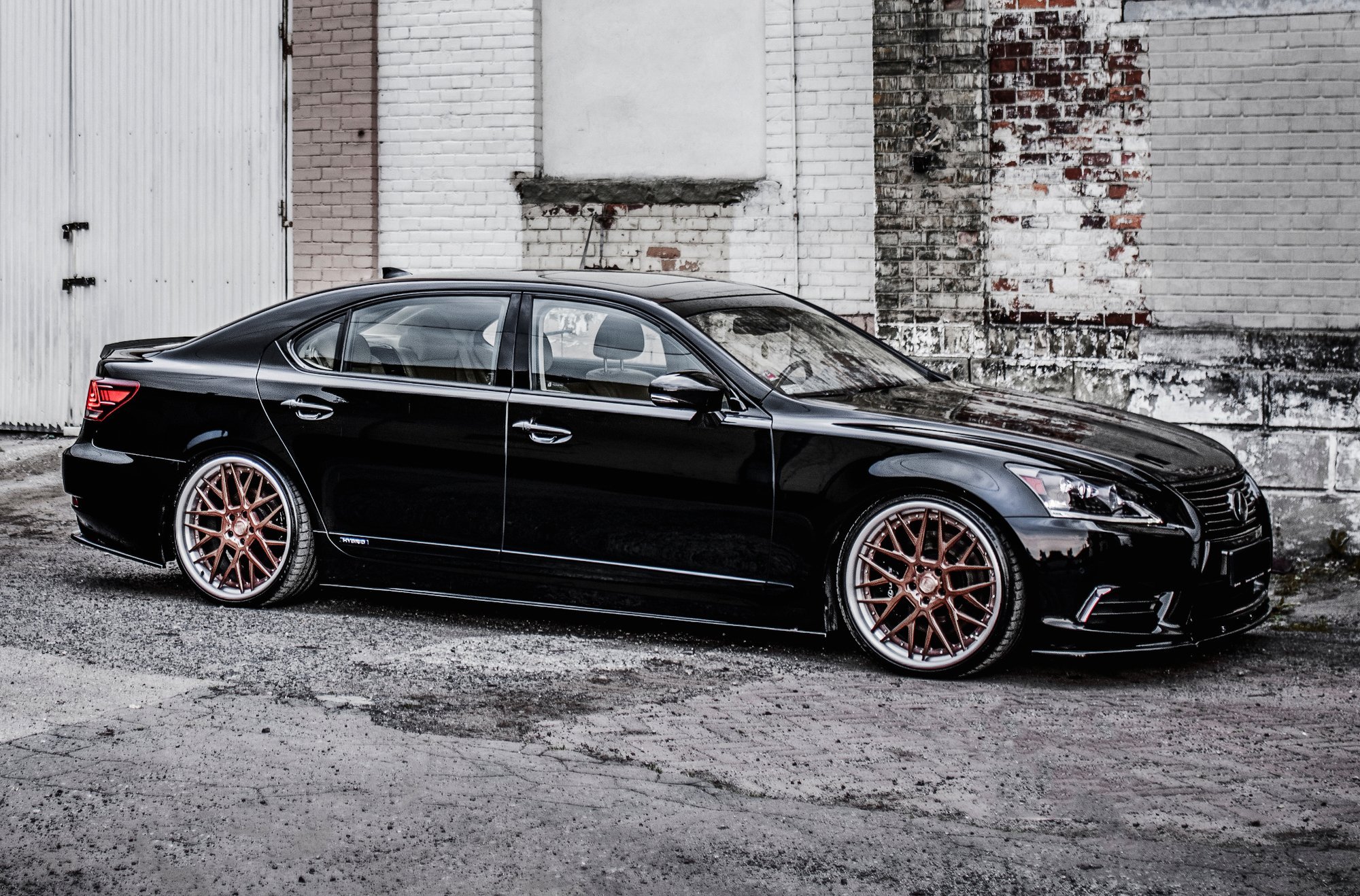 Sideskjørt Lexus LS Long Mk4 Facelift