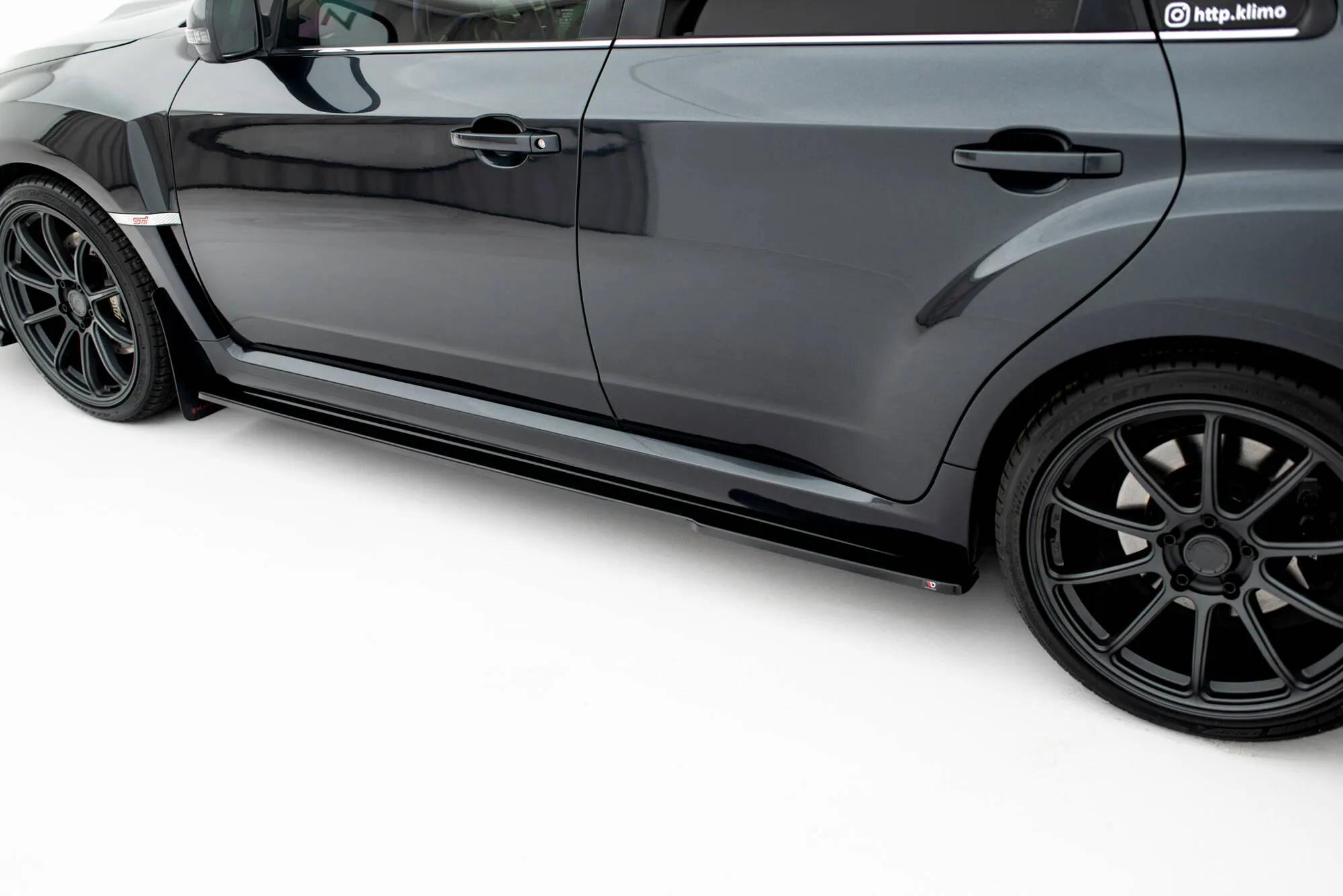 Sideskjørt V.1 Subaru Impreza WRX STI Mk3 Facelift - Bilde 3