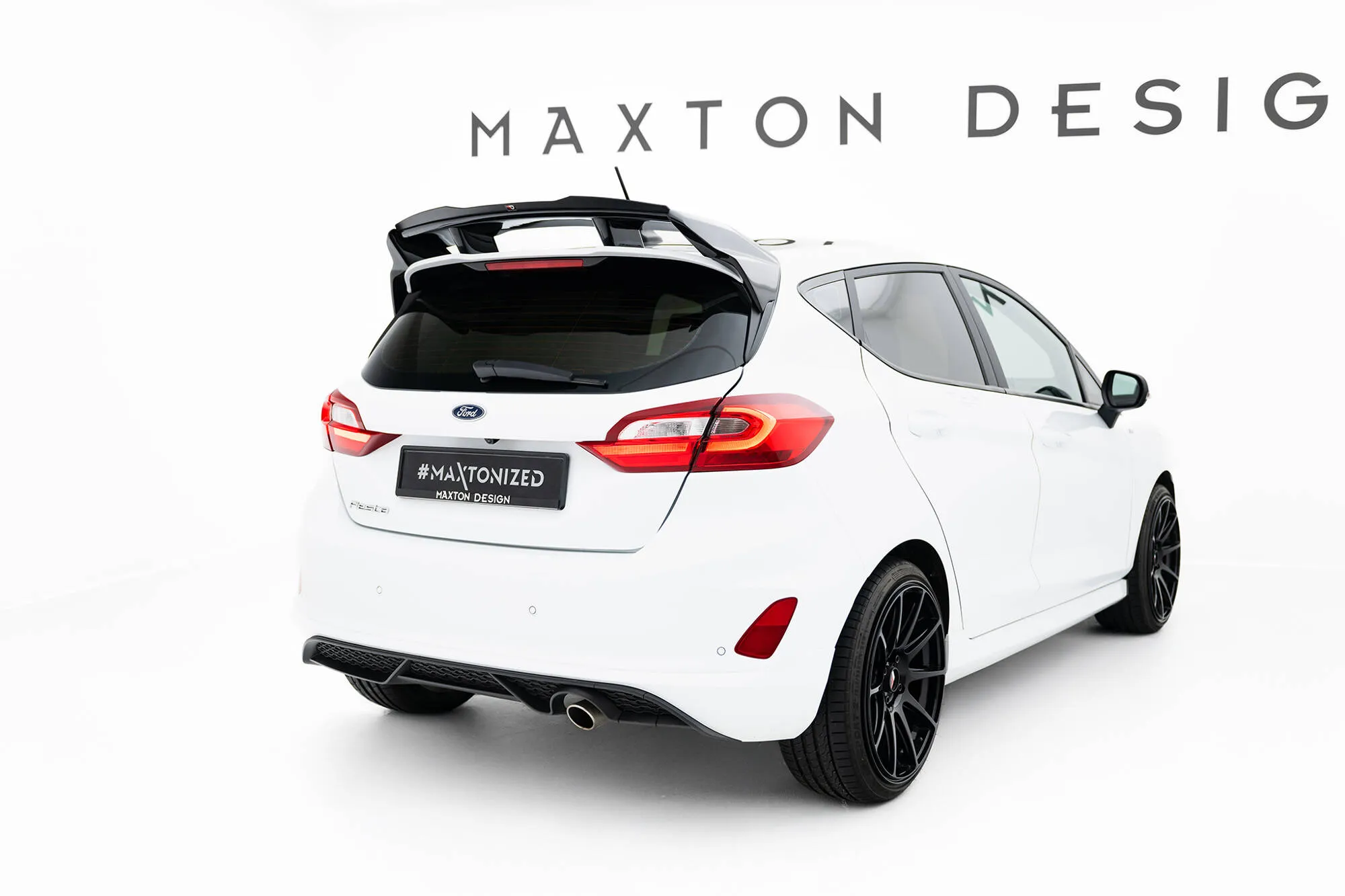 Spoiler Cap Ford Fiesta ST / ST-Line Mk8 / Mk8 Facelift (Do Spoilera FO-FI-8-ST-FH1FP) - Bilde 2
