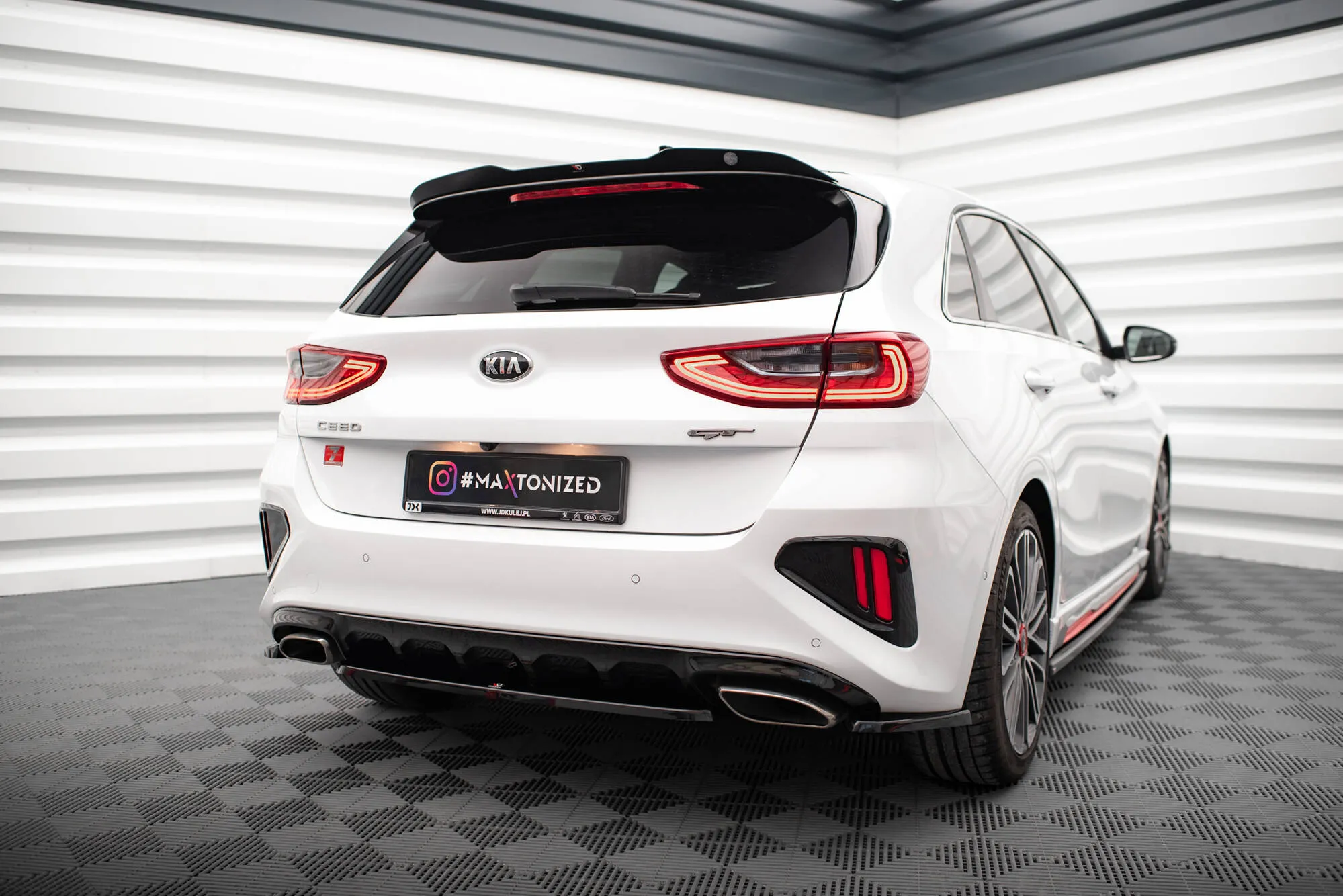 Spoiler Cap Kia Ceed GT Mk3 - Bilde 2