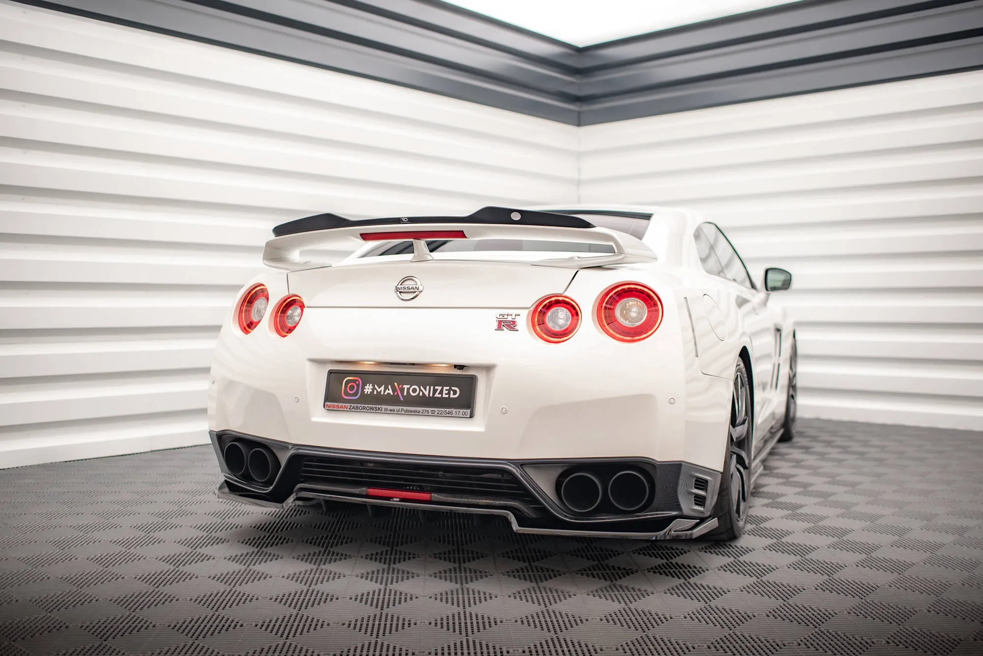Spoiler Cap Nissan GTR R35 Facelift - Bilde 2