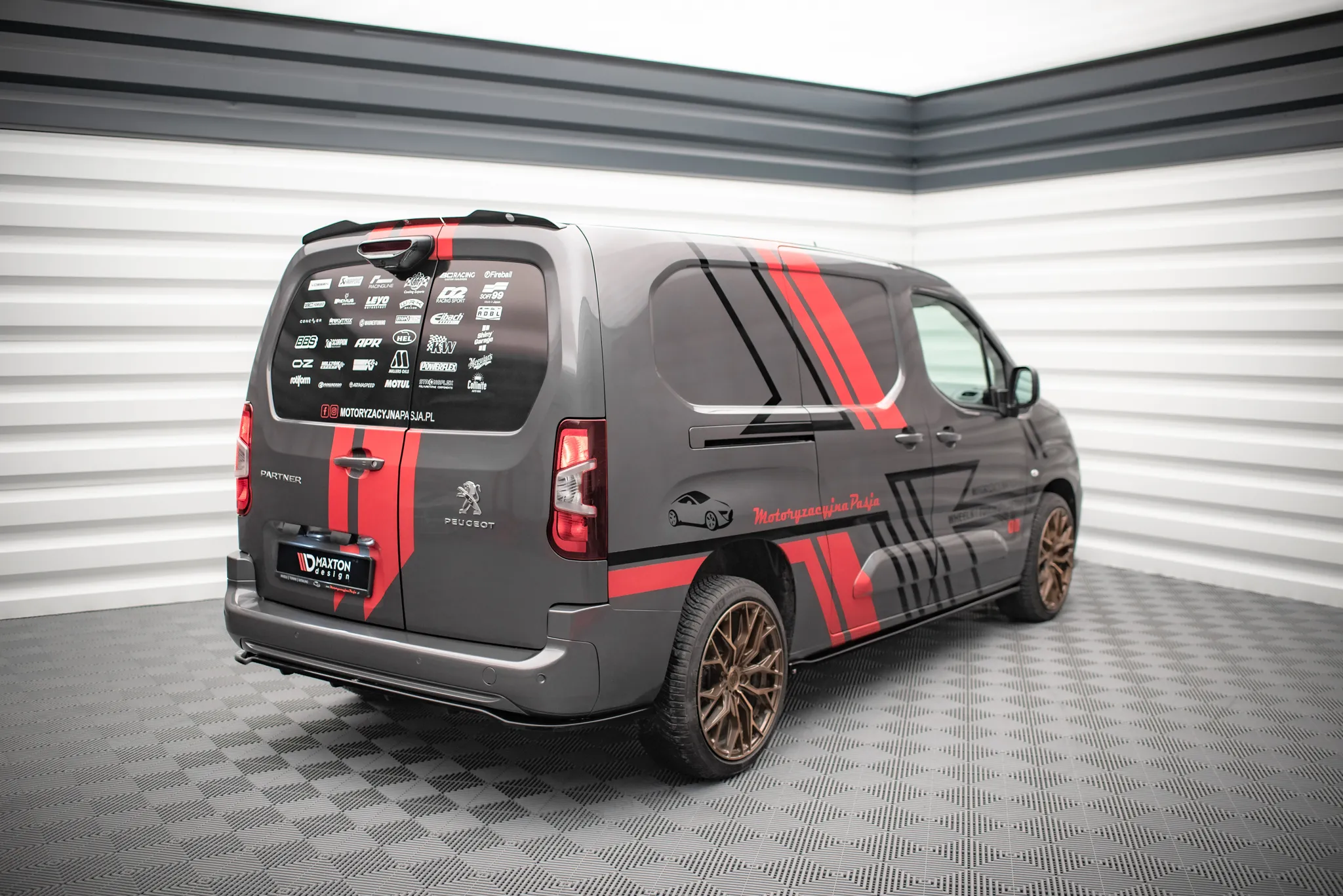 Spoiler Cap Peugeot Partner Mk3 - Bilde 2